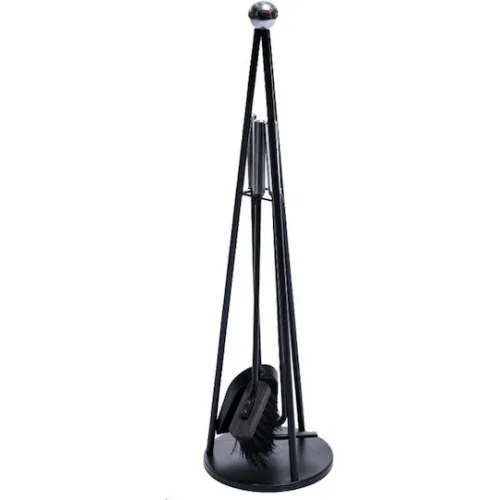 Bormann Bft1010 Σετ Εργαλείων Τζακιού με Κρεμανταλά Inox