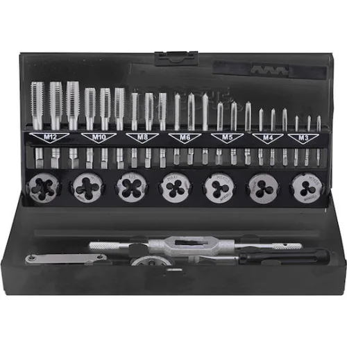 Bormann 075325 Σετ Κολαούζα & Φιλιέρες με Μανέλα 10x1.5mm 32τμχ