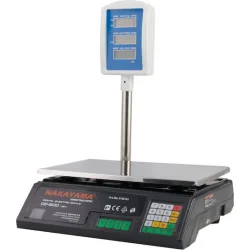 Nakayama Ηλεκτρονική Ζυγαριά Λιανικής με Κολώνα με Ικανότητα Ζύγισης 40kg και Ακρίβεια 5gr
