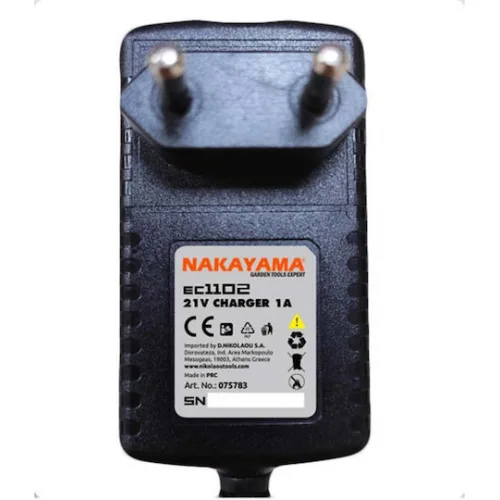 Nakayama Φορτιστής Μπαταριών Εργαλείου 21V