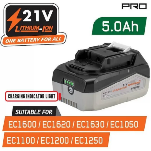 Nakayama Pro Ec1606 Μπαταρία 21v 5a Ec1600 Ec1620 Ec1630 Ec1606 Nakayama Pro 078050 Nakayama Pro Ec1606 Μπαταρία 21v 5a Ec1600 Ec1620 Ec1630 Ec1606 Nakayama Pro 078050