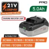 Nakayama Pro Ec1606 Μπαταρία 21v 5a Ec1600 Ec1620 Ec1630 Ec1606 Nakayama Pro 078050 Nakayama Pro Ec1606 Μπαταρία 21v 5a Ec1600 Ec1620 Ec1630 Ec1606 Nakayama Pro 078050
