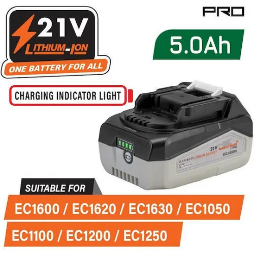Nakayama Pro Ec1606 Μπαταρία 21v 5a Ec1600 Ec1620 Ec1630 Ec1606 Nakayama Pro 078050 Nakayama Pro Ec1606 Μπαταρία 21v 5a Ec1600 Ec1620 Ec1630 Ec1606 Nakayama Pro 078050
