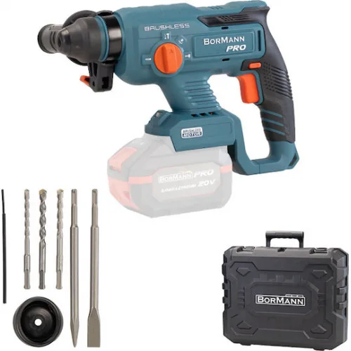 Bormann BBP5300 Κρουστικό Σκαπτικό Πιστολέτο Μπαταρίας Brushless 20V Solo με Υποδοχή SDS Max