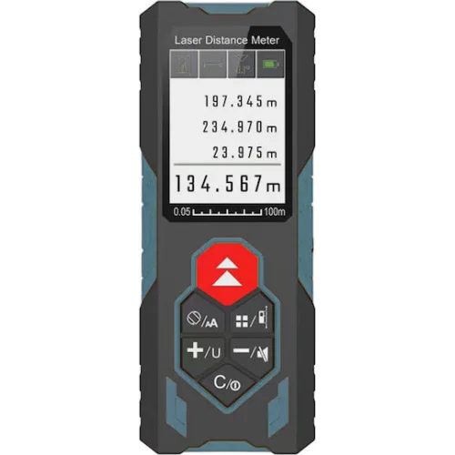 Bormann Pro BDM7100 Μετρητής Απόστασης, 2 Δεσμών Laser 100/200m