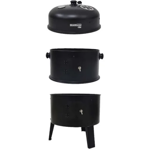 Bormann Ψησταριά Κάρβουνου με Καπάκι και Θερμόμετρο
