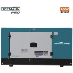 Bormann Τριφασική Αθόρυβη Γεννήτρια Πετρελαίου Τετράχρονη με Μίζα και Μέγιστη Ισχύ 13.7kVA Bormann Τριφασική Αθόρυβη Γεννήτρια Πετρελαίου Τετράχρονη με Μίζα και Μέγιστη Ισχύ 13.7kVA