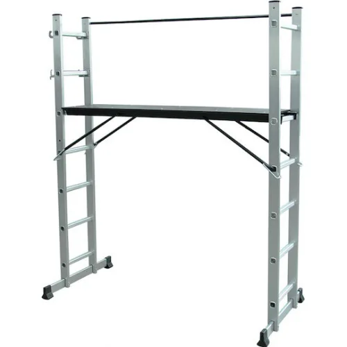 Bormann Διπλή Σκάλα Αλουμινίου 2x7