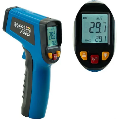 Bormann BDM3000 Θερμόμετρο Υπερύθρων για Θερμοκρασίες από -50°C έως 400°C