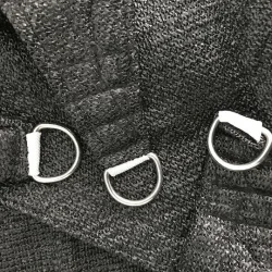 Bormann Τρίγωνο Πανί Σκίασης Γκρι 3.6x3.6m