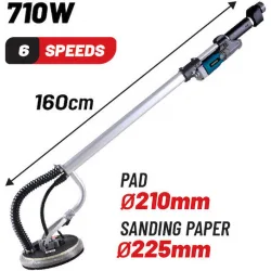 Bormann Τριβείο Γυψοσανίδας 710W BDS7300