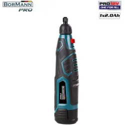 Bormann BBP2450 Περιστροφικό Πολυεργαλείο 12V 1x2Ah με Ρύθμιση Ταχύτητας