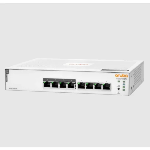 HP Aruba Instant On 1830 Managed L2 PoE+ Switch με 8 Θύρες Gigabit (1Gbps) Ethernet
