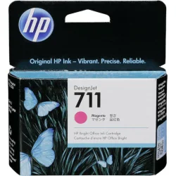 HP 711 Γνήσιο Μελάνι Εκτυπωτή InkJet Ματζέντα (CZ131A)