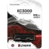 Kingston KC3000 SSD 512GB M.2 NVMe PCI Express 4.0