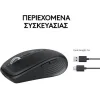 Logitech MX Anywhere 3S Ασύρματο Bluetooth Ποντίκι Graphite