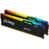 Kingston Fury Beast RGB DDR5 32GB RAM με 2x16GB Modules και Ταχύτητα 6000 για Desktop