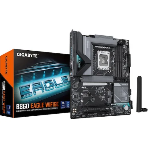 GIGABYTE MOTHERBOARD B860 EAGLE WIFI6E DDR5, 1851, ATX