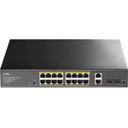 Cudy GS1018PS2 Unmanaged L2 PoE+ Switch με 16 Θύρες Gigabit (1Gbps) Ethernet και 2 SFP Θύρες
