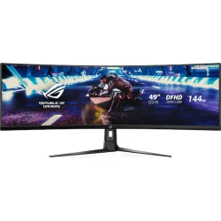 ASUS Monitor ROG STRIX XG49VQ 49'' 3840x1080 144Hz, HDMI, DisplayPort, FreeSync 2 HDR, Height Adjustable, 3YearsW