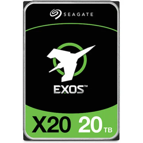 Seagate Exos X20 20TB HDD Σκληρός Δίσκος 3.5" SATA III 7200rpm με 256MB Cache για Server Seagate Exos X20 20TB HDD Σκληρός Δίσκος 3.5" SATA III 7200rpm με 256MB Cache για Server