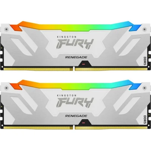 Kingston Fury Renegade RGB DDR5 32GB RAM με 2x16GB Modules και Ταχύτητα 7200 για Desktop