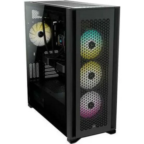 Corsair 7000D Airflow Gaming Midi Tower Κουτί Υπολογιστή με Πλαϊνό Παράθυρο Μαύρο