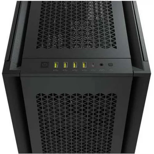 Corsair 7000D Airflow Gaming Midi Tower Κουτί Υπολογιστή με Πλαϊνό Παράθυρο Μαύρο