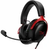 HyperX Cloud III Over Ear Gaming Headset με σύνδεση 3.5mm / USB Μαύρο / Κόκκινο