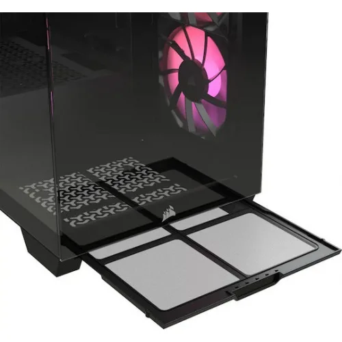 Corsair 3500X ARGB Gaming Midi Tower Κουτί Υπολογιστή με Πλαϊνό Παράθυρο Μαύρο