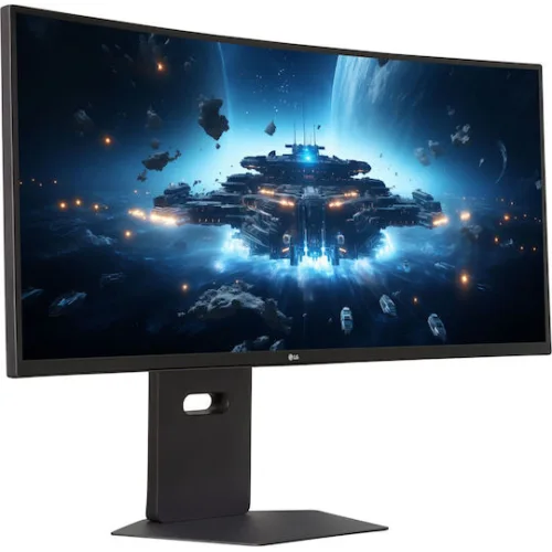 LG UltraGear Ultrawide VA HDR Curved Monitor 34" QHD 3440x1440 160Hz με Χρόνο Απόκρισης 5ms GTG