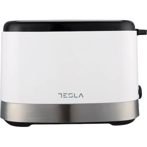 Tesla Φρυγανιέρα 2 Θέσεων 800W Λευκή