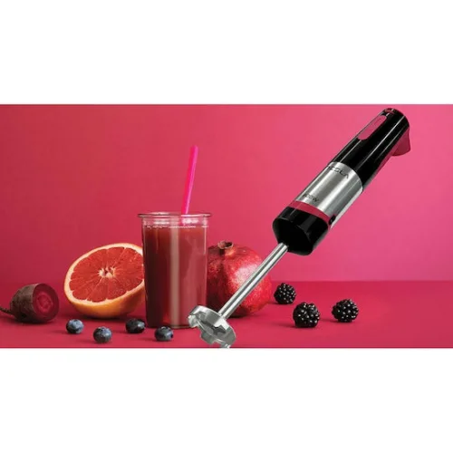 Tesla Ραβδομπλέντερ με Ανοξείδωτη Ράβδο 600W Κόκκινο