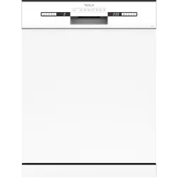 Tesla Ελεύθερο Πλυντήριο Πιάτων για 12 Σερβίτσια Extra Drying Π59.8xY84.5εκ. Λευκό