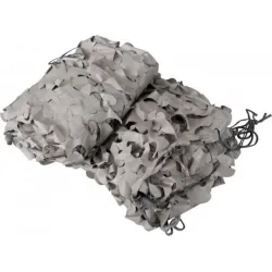 Campus Ορθογώνιο Δίχτυ Παραλλαγής Γκρι με Επίστρωση PU 4x6m