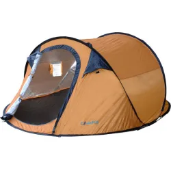 Campus Belize Καλοκαιρινή Σκηνή Camping Pop Up Πορτοκαλί για 3 Άτομα 180x235x100εκ. Campus Belize Καλοκαιρινή Σκηνή Camping Pop Up Πορτοκαλί για 3 Άτομα 180x235x100εκ.