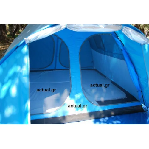 Campus Havana Καλοκαιρινή Σκηνή Camping Igloo Μπλε με Διπλό Πανί για 6 Άτομα 465x240x185εκ.