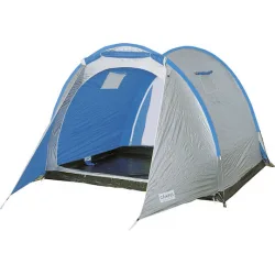Campus Καλοκαιρινή Σκηνή Camping Τούνελ Λευκή με Διπλό Πανί για 5 Άτομα 570x175x175εκ. Campus Καλοκαιρινή Σκηνή Camping Τούνελ Λευκή με Διπλό Πανί για 5 Άτομα 570x175x175εκ.
