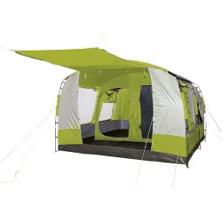 Campus Καλοκαιρινή Σκηνή Camping Τούνελ Πράσινη με Διπλό Πανί για 7 Άτομα 400x330x220εκ. Campus Καλοκαιρινή Σκηνή Camping Τούνελ Πράσινη με Διπλό Πανί για 7 Άτομα 400x330x220εκ.