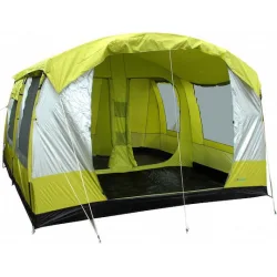 Campus Καλοκαιρινή Σκηνή Camping Τούνελ Πράσινη με Διπλό Πανί για 7 Άτομα 400x330x220εκ. Campus Καλοκαιρινή Σκηνή Camping Τούνελ Πράσινη με Διπλό Πανί για 7 Άτομα 400x330x220εκ.