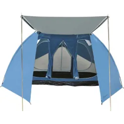 Campus Καλοκαιρινή Σκηνή Camping Igloo Μπλε με Διπλό Πανί για 6 Άτομα 360x240x200εκ. Campus Καλοκαιρινή Σκηνή Camping Igloo Μπλε με Διπλό Πανί για 6 Άτομα 360x240x200εκ.