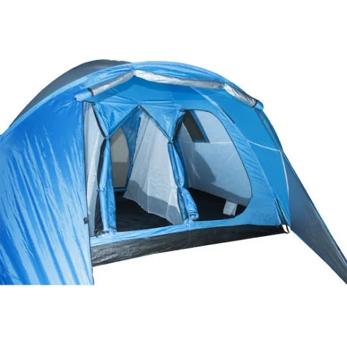 Campus Καλοκαιρινή Σκηνή Camping Igloo Μπλε με Διπλό Πανί για 6 Άτομα 360x240x200εκ.