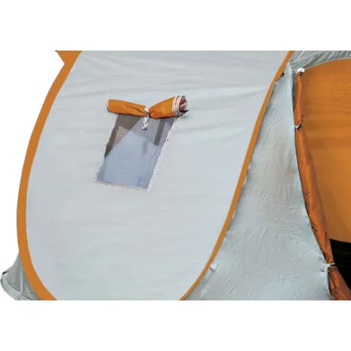 Campus Καλοκαιρινή Σκηνή Camping Pop Up Πορτοκαλί για 3 Άτομα 200x200x130εκ.