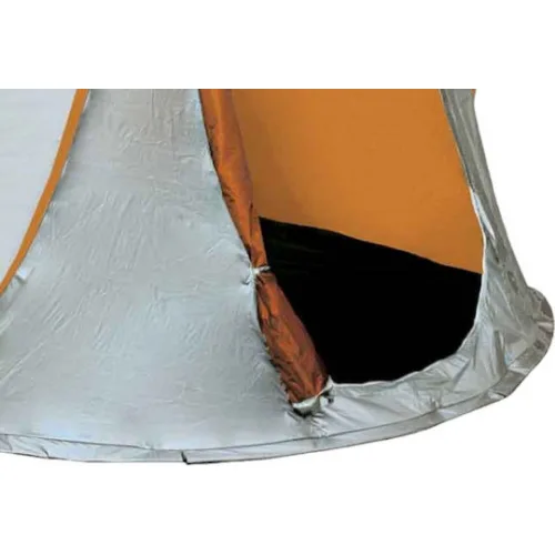 Campus Καλοκαιρινή Σκηνή Camping Pop Up Πορτοκαλί για 3 Άτομα 200x200x130εκ.