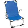 Myresort Καρεκλάκι Παραλίας Αλουμινίου με Ψηλή Πλάτη Μπλε 52x60x67εκ.