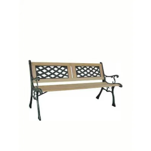 Παγκάκι Εξωτερικού Χώρου Μαντεμένιο 123x54x40cm