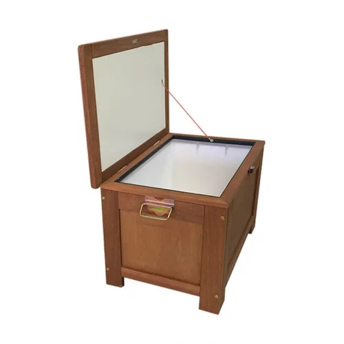 Velco Μπαούλο Αποθήκευσης Εξωτερικού Χώρου Cooler Ξύλινο 125lt Μ64xΠ47xΥ45εκ. Velco Μπαούλο Αποθήκευσης Εξωτερικού Χώρου Cooler Ξύλινο 125lt Μ64xΠ47xΥ45εκ.