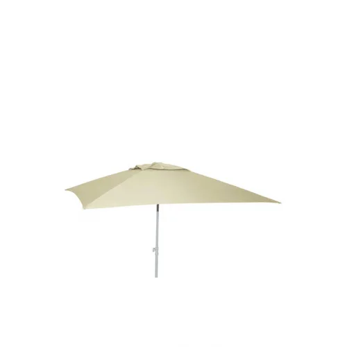 Ομπρέλα Δαπέδου Τετράγωνη Μεταλλική Εκρού 2x2m
