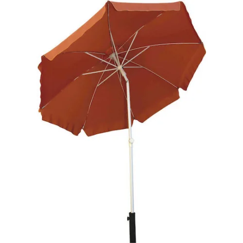 Campus Σπαστή Ομπρέλα Θαλάσσης Διαμέτρου 2m με UV Προστασία και Αεραγωγό Orange