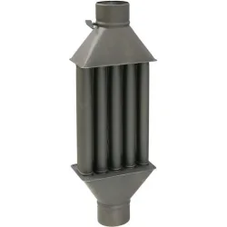 Campus Θερμοσυλλέκτης Καπνοδόχου Μεταλλικός Γκρι